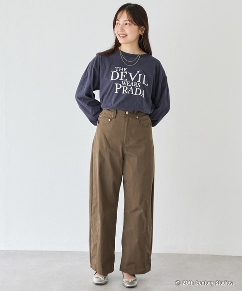 GOOD ROCK SPEED(グッドロックスピード)の「【GOOD ROCK SPEED】THE DEVIL WEARS PRADA/ロゴロンT|プラダを着た悪魔/ムービーT(Tシャツ/カットソー・レディース・ブラック/ホワイト・F)」の21枚目の写真