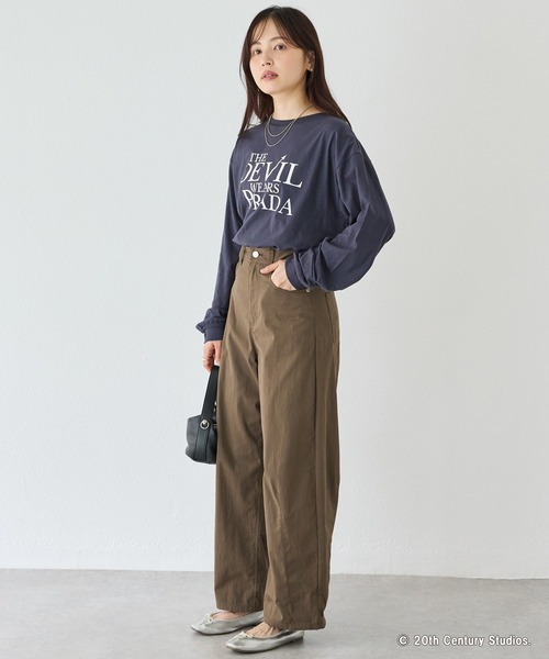 GOOD ROCK SPEED(グッドロックスピード)の「【GOOD ROCK SPEED】THE DEVIL WEARS PRADA/ロゴロンT|プラダを着た悪魔/ムービーT(Tシャツ/カットソー・レディース・ブラック/ホワイト・F)」の22枚目の写真