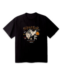 BEMIGHTY（ビーマイティー）の「ヒップホップベアオーバーサイズ半袖Tシャツ（Tシャツ/カットソー）」