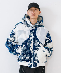 yoshiokubo（ヨシオクボ）の「yoshiokubo ヨシオクボ / LAUREL FLOCK BLOUSON ローレルフロックブルゾン / YKF26502（ブルゾン）」