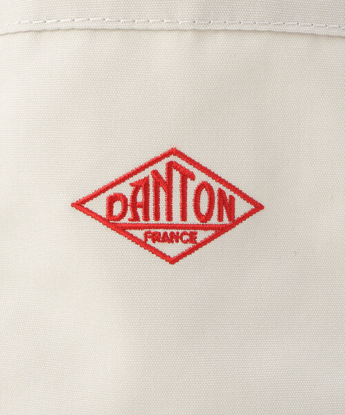 DANTON(ダントン)の「DANTON | キャンバス マルシェバッグ MONTORGUEIL UNISEX(トートバッグ・レディース・アイボリー/ブラック・-)」の4枚目の写真