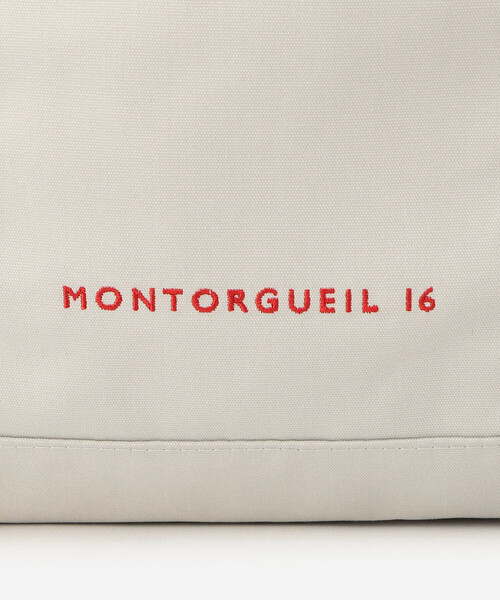 DANTON(ダントン)の「DANTON | キャンバス マルシェバッグ MONTORGUEIL UNISEX(トートバッグ・レディース・アイボリー/ブラック・-)」の5枚目の写真