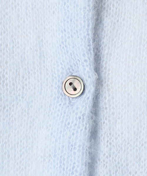 CITYSHOP(シティーショップ)の「LONG LONG SLEEVE カーディガン:ニット(ニット/セーター・レディース・ブルー系その他/ブラック・FREE)」の19枚目の写真