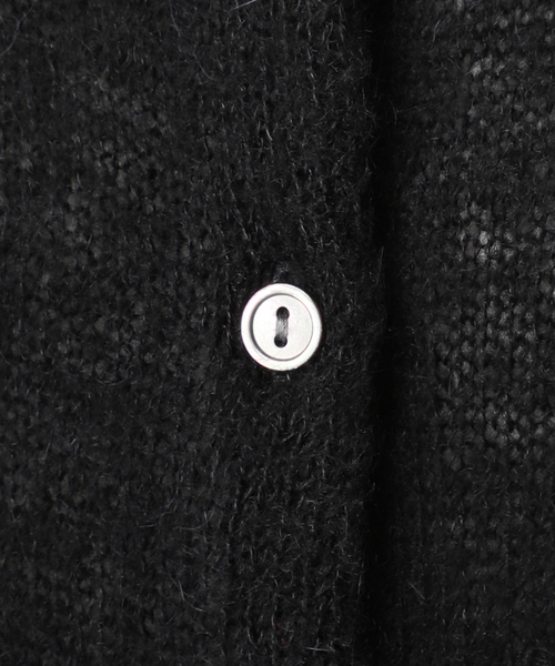 CITYSHOP(シティーショップ)の「LONG LONG SLEEVE カーディガン:ニット(ニット/セーター・レディース・ブルー系その他/ブラック・FREE)」の5枚目の写真