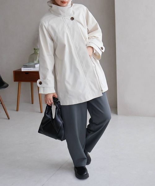 NYLAUS(ナイラス)の「【SG】ワイドテーパードパンツ ロングパンツ カーブパンツ(その他パンツ・レディース・ブラック/カーキ/オレンジ/グレー・M)」の16枚目の写真