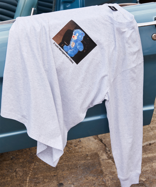 LMCの「PHOTO BEAR LONG SLV TEE light heather gray(Tシャツ/カットソー・レディース・その他・SMALL/X-LARGE/LARGE/MEDIUM)」の3枚目の写真