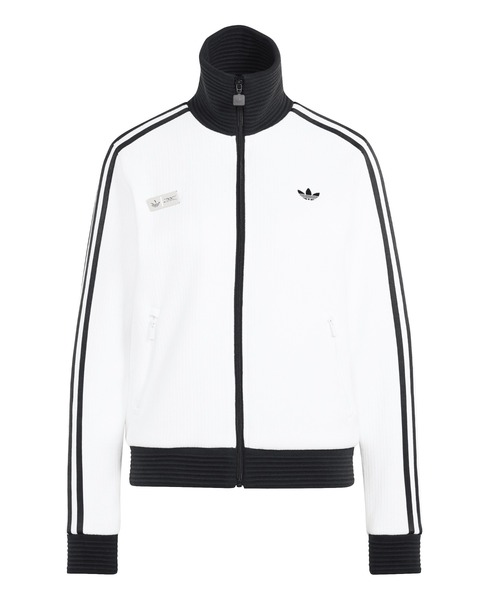 adidas(アディダス)の「adidas/アディダス adidas Originals by JENNIE BLACK PINK/CLASSIC FAN TT(ジャージ・レディース・ピンク/ブラック/ホワイト・X-LARGE/LARGE/MEDIUM/SMALL)」の5枚目の写真