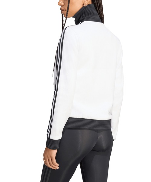adidas(アディダス)の「adidas/アディダス adidas Originals by JENNIE BLACK PINK/CLASSIC FAN TT(ジャージ・レディース・ピンク/ブラック/ホワイト・X-LARGE/LARGE/MEDIUM/SMALL)」の7枚目の写真