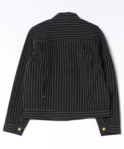 Schott(ショット)の「Schott-LOT J STRIPE FRISCO(その他アウター・メンズ・ブラック・XL/L/M)」の6枚目の写真