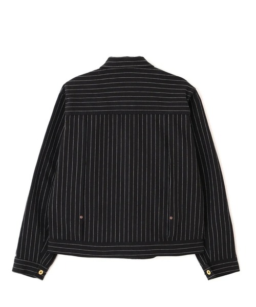 Schott(ショット)の「Schott-LOT J STRIPE FRISCO(その他アウター・メンズ・ブラック・XL/L/M)」の3枚目の写真