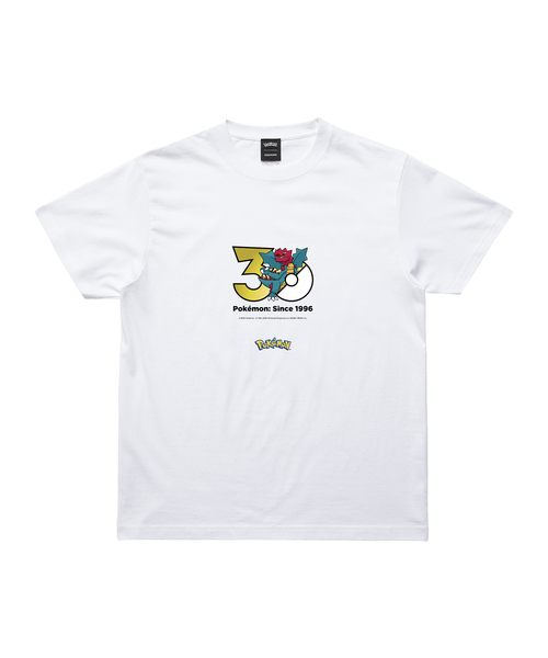 ZOZOSPOT(ゾゾスポット)の「Pokemon 30th Anniversary 1025 T-shirt 「クリムガン」(Tシャツ/カットソー・レディース・ホワイト・SMALL/MEDIUM/LARGE/X-LARGE/XX-LARGE/XXX-LARGE/100cm/110cm/120cm/130cm/140cm/150cm/160cm)」の1枚目の写真
