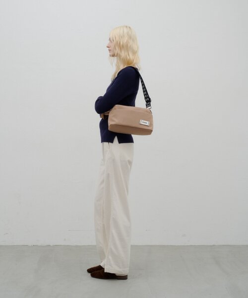 CIAOPANIC TYPY(チャオパニックティピー)の「:【TYNNE.】ドット柄テープショルダーナイロンバッグ(ショルダーバッグ・レディース・ブラック/パープル/ベージュ・ONE SIZE)」の15枚目の写真
