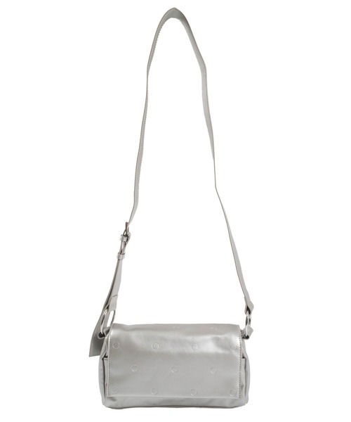 INNOCENT（イノセント）の「【BAG1】レディース ドットデザイン PUレザー ショルダーバッグ（ショルダーバッグ・レディース・ベージュ/シルバー/ブラック・FREE）」の3枚目の写真