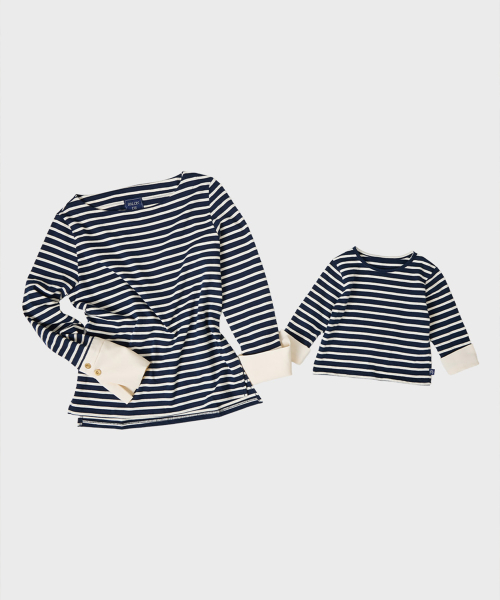 SALON DE YOHN（サロンドヨーン）の「Stripe Cuffs Tee_ Kids（Tシャツ/カットソー・レディース・その他・90/100/110）」の5枚目の写真