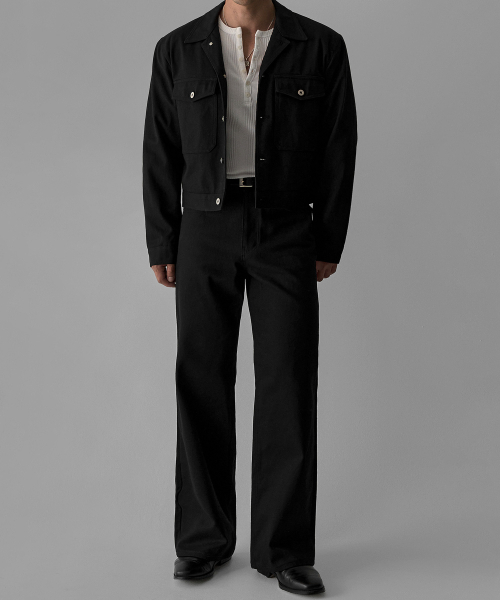 BOWLOW PRODUCT（バウロープロダクト）の「コットンツイルセミワイドパンツ（その他パンツ・メンズ・その他・MEDIUM/LARGE/X-LARGE）」の2枚目の写真