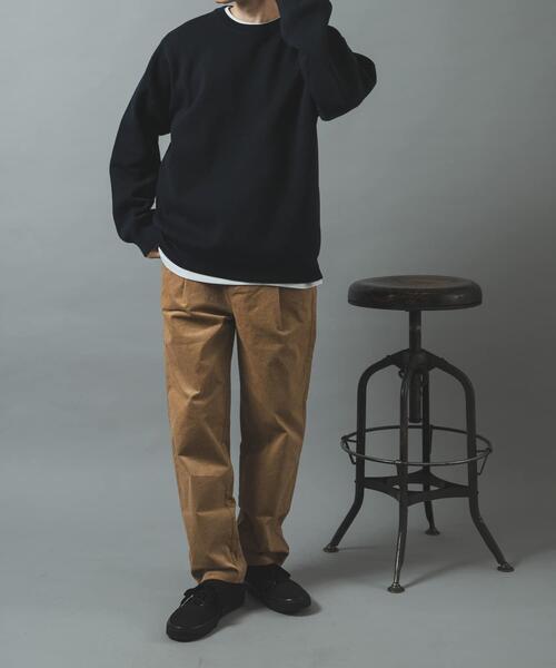ITEMS URBANRESEARCH(アイテムズ アーバンリサーチ)の「細畝コーデュロイ タックテーパードパンツ(その他パンツ・メンズ・オリーブ/ダークブラウン/ベージュ/ブラック・MEDIUM/LARGE)」の15枚目の写真