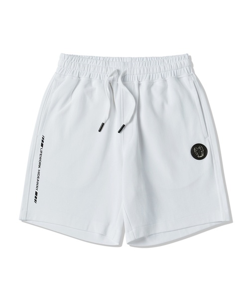 LIFE WORK(ライフワーク)の「コインワッペン両面生地ショートパンツ(その他パンツ・メンズ・ブラック/ライトグレー/ホワイト・SMALL/MEDIUM/LARGE)」の1枚目の写真