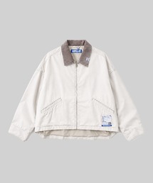 in・stru(men-tal).（インストルメンタル）の「【in・stru(men-tal).】COTTON HERRINGBONE SUNFADED JACKET（ブルゾン）」