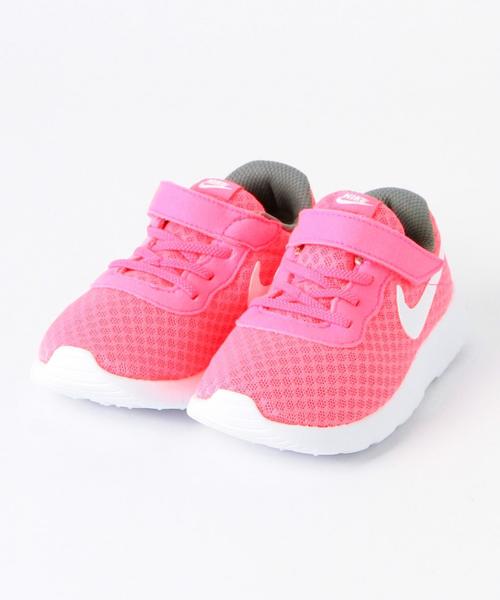 NIKE（ナイキ）の「【NIKE(ナイキ)】タンジュン 14cm-16cm◆（スニーカー・キッズ・ピンク/ネイビー・14cm/15cm/16cm）」の2枚目の写真