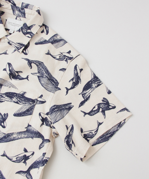 URBAN RESEARCH（アーバンリサーチ）の「UR 柄半袖レギュラーシャツ（シャツ/ブラウス・メンズ・ネイビー/ベージュ/イエロー/ホワイト系その他/レッド/ホワイト/ピンク・LARGE/MEDIUM）」の14枚目の写真