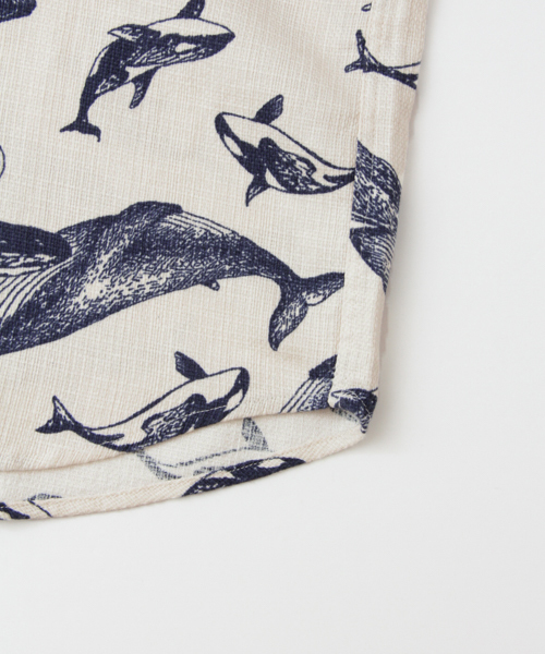 URBAN RESEARCH（アーバンリサーチ）の「UR 柄半袖レギュラーシャツ（シャツ/ブラウス・メンズ・ネイビー/ベージュ/イエロー/ホワイト系その他/レッド/ホワイト/ピンク・LARGE/MEDIUM）」の15枚目の写真