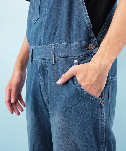 8(eight)（エイト）の「デニムオーバーオール（ユニセックス対応