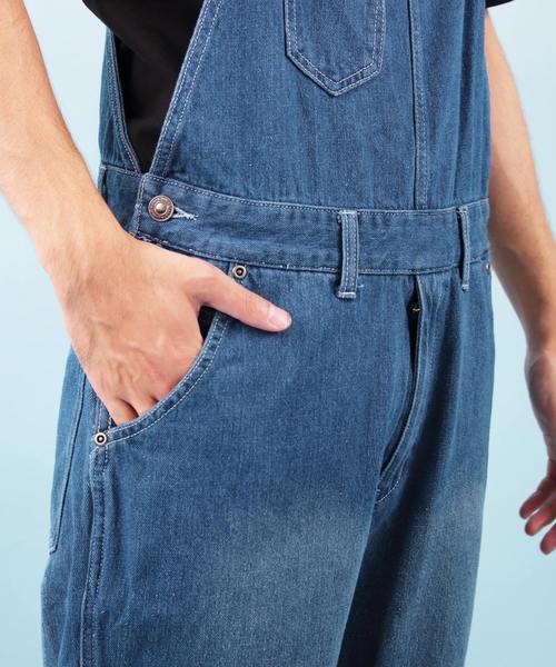 8(eight)（エイト）の「デニムオーバーオール（ユニセックス対応