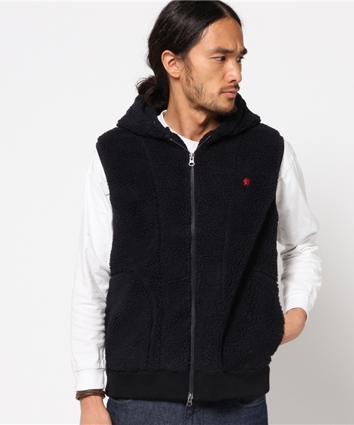 GYMPHLEX（ジムフレックス）の「GYMPHLEX BOAベスト（その他アウター・メンズ・ネイビー/グレー/ベージュ・M/L）」の4枚目の写真