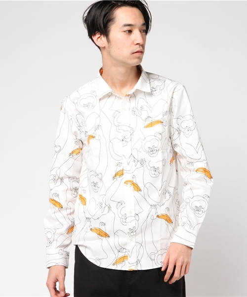 rovtski（ロフトスキー）の「rovtski サル ヒツジ 音符総柄