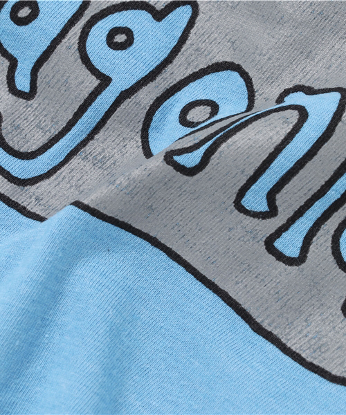 patagonia（パタゴニア）の「patagonia/パタゴニア ベビー・フィッツロイ・スカイズ・コットン／ポリ・Tシャツ （Tシャツ/カットソー・キッズ・ピンク/ブルーグリーン/グレー/ブルー・3/4/5）」の9枚目の写真