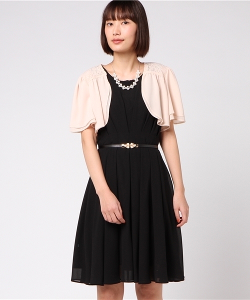 Rew De Rew ルゥデ の ボレロセットフォーマルワンピース 7r04 0560 ドレス Wear