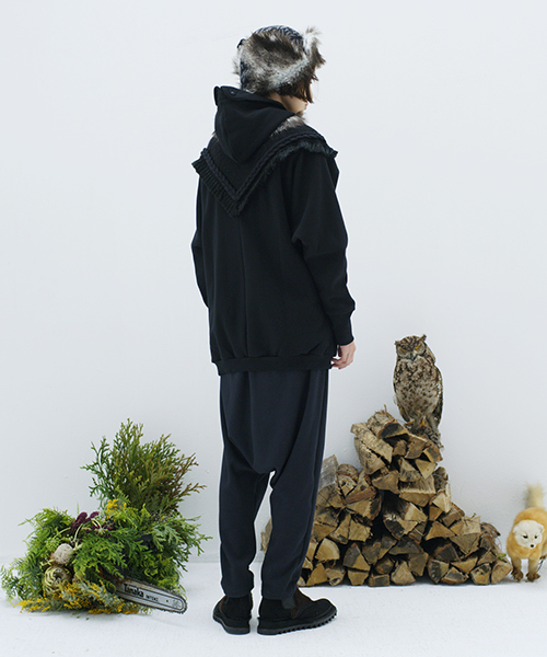 bedsidedrama（ベットサイドドラマ）の「北方のパーカー（パーカー・レディース・ブラック/グレー・1）」の17枚目の写真