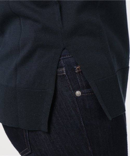 ENFOLD（エンフォルド）の「シルクコットン T/T（ニット/セーター・レディース・ブルー/ダークグリーン/ネイビー・38/36）」の9枚目の写真