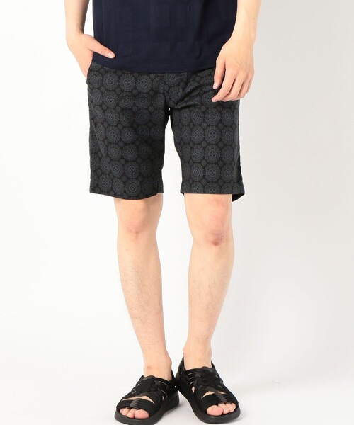 SHIPS(シップス)の「SA:【アメリカ製】17SS ヴィンテージキャラコ/プリント ショートパンツ(その他パンツ・メンズ・ナチュラル/チャコールグレー/ブラック・SMALL/LARGE/MEDIUM/X-LARGE)」の2枚目の写真