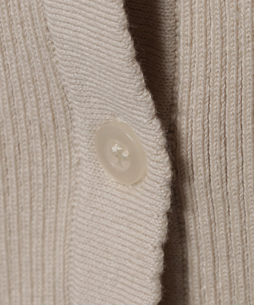 MOUSSY（マウジー）の「FRONT BUTTON KNIT TANK TOP（タンクトップ・レディース・ブルー系その他/アイボリー/ブラック/ブラウン系その他・FREE）」の8枚目の写真