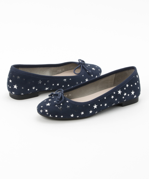 WA ORiental TRaffic（ダブルエーオリエンタルトラフィック）の「秋冬新作★バレエシューズ★7704（パンプス・レディース・ネイビー/レッド/ブラウン/ゴールド/ブラック・38/41/40/37/36/35/34/39/42/33/43）」の4枚目の写真