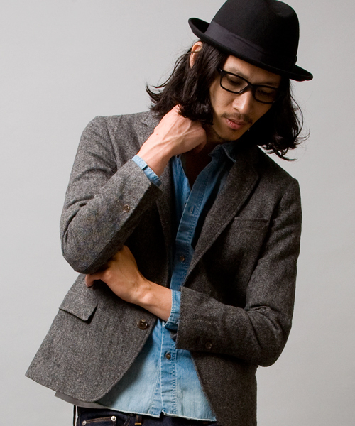 BEAUTY&YOUTH UNITED ARROWS(ビューティーアンドユースユナイテッドアローズ)の「by ∴ ホームスパン 2ボタン ジャケット(テーラードジャケット・メンズ・ブラック/ダークグレー・SMALL/MEDIUM/LARGE/X-LARGE)」の4枚目の写真