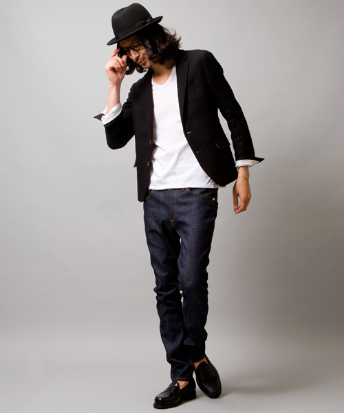 BEAUTY&YOUTH UNITED ARROWS(ビューティーアンドユースユナイテッドアローズ)の「by ∴ ホームスパン 2ボタン ジャケット(テーラードジャケット・メンズ・ブラック/ダークグレー・SMALL/MEDIUM/LARGE/X-LARGE)」の5枚目の写真