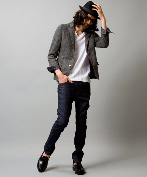 BEAUTY&YOUTH UNITED ARROWS(ビューティーアンドユースユナイテッドアローズ)の「by ∴ ホームスパン 2ボタン ジャケット(テーラードジャケット・メンズ・ブラック/ダークグレー・SMALL/MEDIUM/LARGE/X-LARGE)」の6枚目の写真