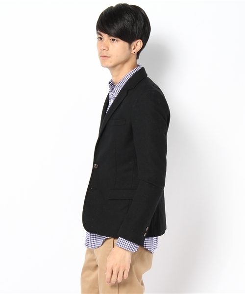 BEAUTY&YOUTH UNITED ARROWS(ビューティーアンドユースユナイテッドアローズ)の「by ∴ ホームスパン 2ボタン ジャケット(テーラードジャケット・メンズ・ブラック/ダークグレー・SMALL/MEDIUM/LARGE/X-LARGE)」の13枚目の写真