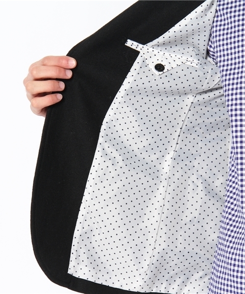 BEAUTY&YOUTH UNITED ARROWS(ビューティーアンドユースユナイテッドアローズ)の「by ∴ ホームスパン 2ボタン ジャケット(テーラードジャケット・メンズ・ブラック/ダークグレー・SMALL/MEDIUM/LARGE/X-LARGE)」の20枚目の写真