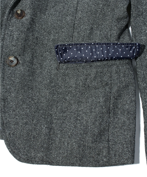 BEAUTY&YOUTH UNITED ARROWS(ビューティーアンドユースユナイテッドアローズ)の「by ∴ ホームスパン 2ボタン ジャケット(テーラードジャケット・メンズ・ブラック/ダークグレー・SMALL/MEDIUM/LARGE/X-LARGE)」の10枚目の写真