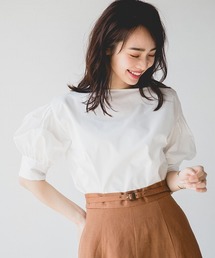 A part by | PoCo/パフボートネックブラウス5S 786868(シャツ/ブラウス)