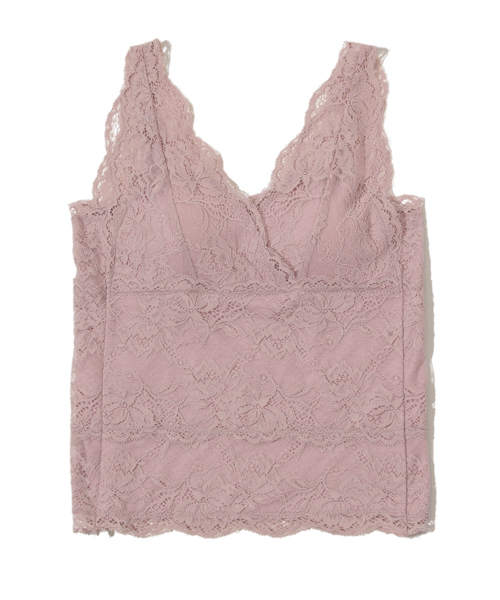 apres jour（アプレジュール）の「レースカシュクールインナー【ZOZOTOWN限定アイテム】（タンクトップ・レディース・ブラック/オフホワイト/ピンク・フリー）」の3枚目の写真