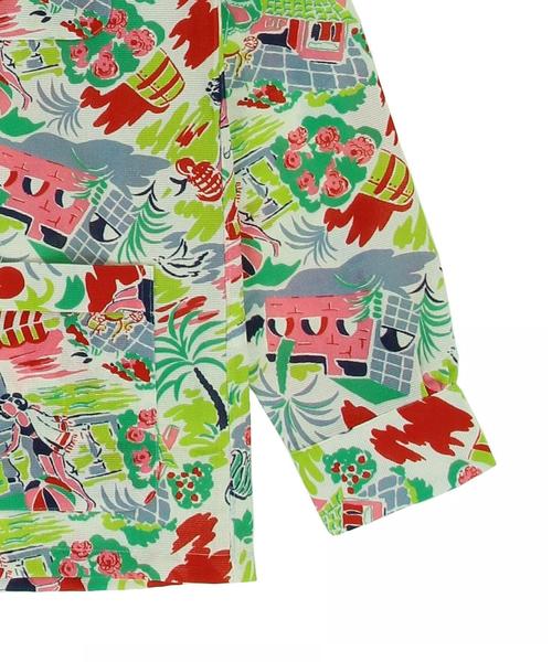 HAVERSACK（ハバーザック）の「＜Haversack（ハバーサック）＞ TROPICAL BLSN（ブルゾン・メンズ・ピンク・LARGE/MEDIUM）」の4枚目の写真