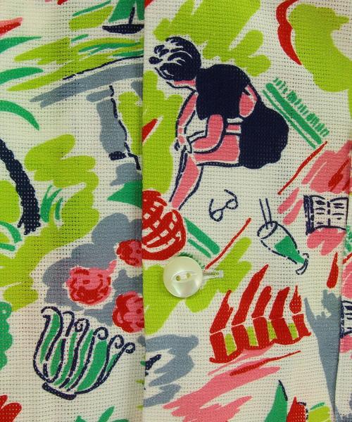 HAVERSACK（ハバーザック）の「＜Haversack（ハバーサック）＞ TROPICAL BLSN（ブルゾン・メンズ・ピンク・LARGE/MEDIUM）」の5枚目の写真