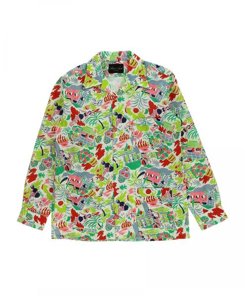 HAVERSACK（ハバーザック）の「＜Haversack（ハバーサック）＞ TROPICAL BLSN（ブルゾン・メンズ・ピンク・LARGE/MEDIUM）」の6枚目の写真