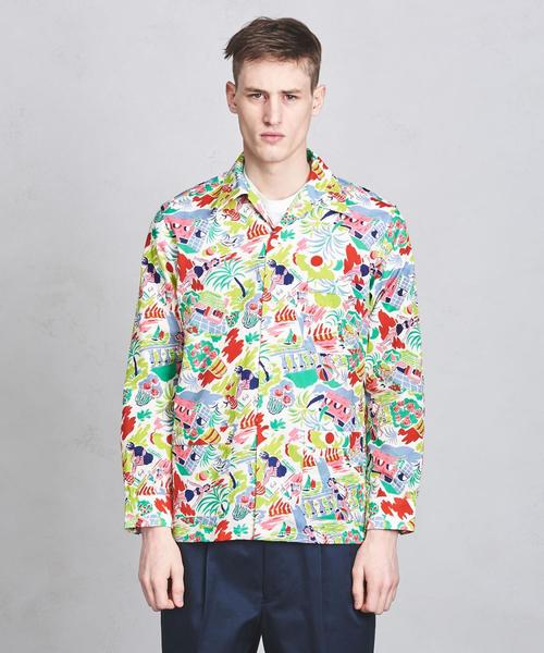 HAVERSACK（ハバーザック）の「＜Haversack（ハバーサック）＞ TROPICAL BLSN（ブルゾン・メンズ・ピンク・LARGE/MEDIUM）」の7枚目の写真