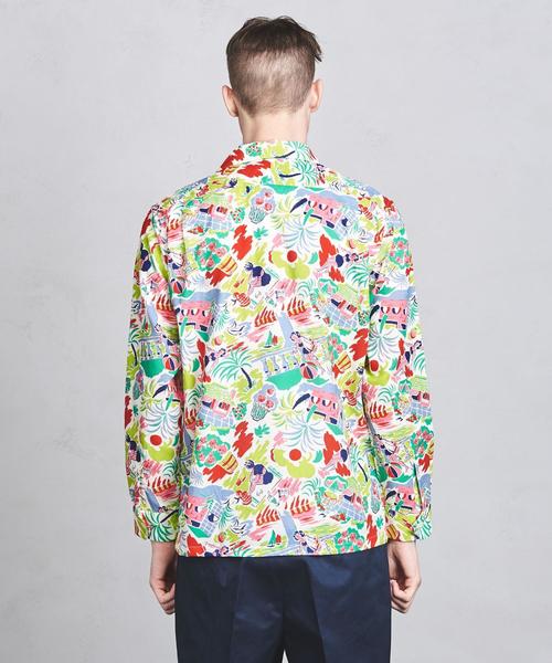 HAVERSACK（ハバーザック）の「＜Haversack（ハバーサック）＞ TROPICAL BLSN（ブルゾン・メンズ・ピンク・LARGE/MEDIUM）」の9枚目の写真