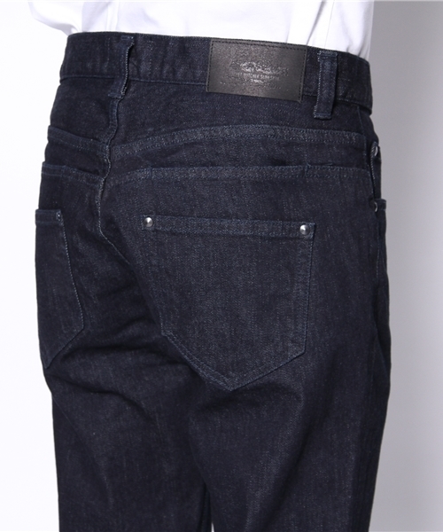 MIDWEST（ミッドウエスト）の「DIET  BUTCHER  SLIM  SKIN ルーズスキニーストレｰトデニム（デニムパンツ・メンズ・ブラック/ダークブルー/ホワイト・1/2/3）」の12枚目の写真